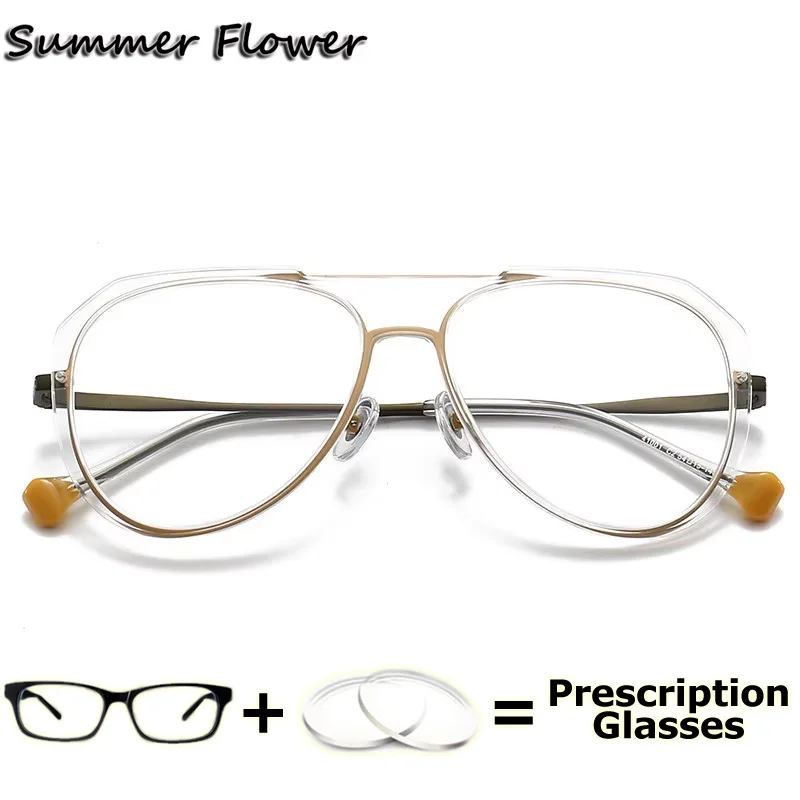 

Мужские очки по рецепту, большие женские солнцезащитные очки для близорукости, переходные мультифокальные прогрессивные очки, синий световой блок