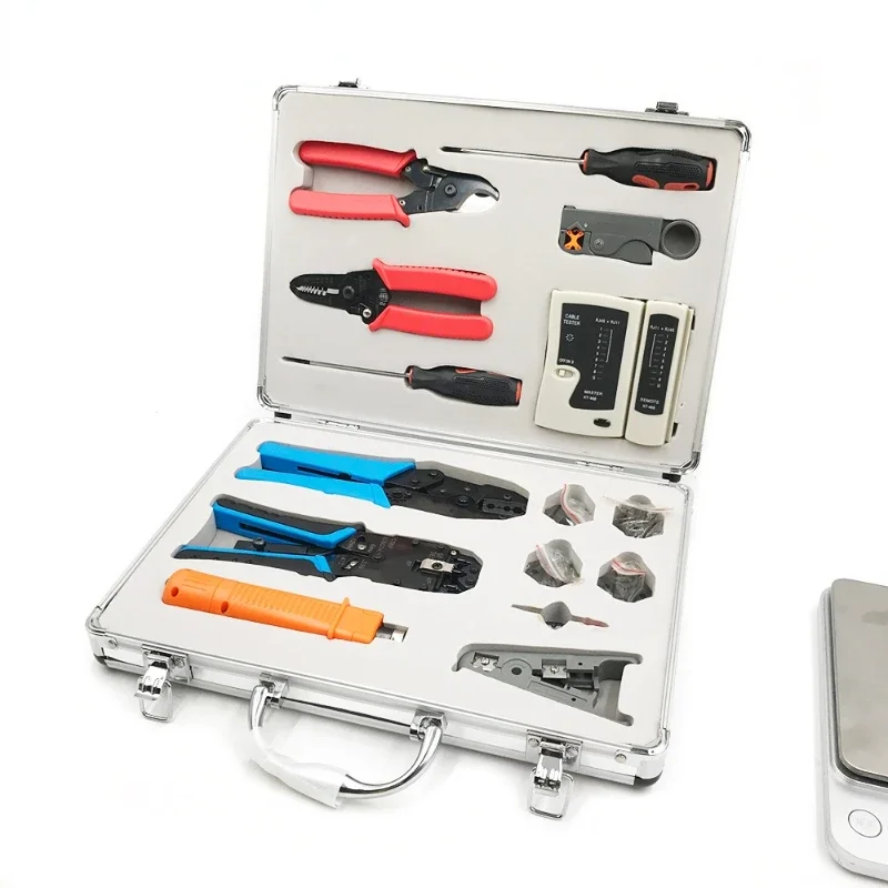 Computer Networking Tools Cable Tester HT-K4015 Man-carried Type of Hand Crimping Tool to Network Tool Kit