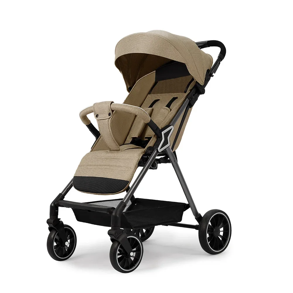 High Quality Auto-folding Baby Stroller Light Weight Auto Fold Pram Wholesale Pushchairs