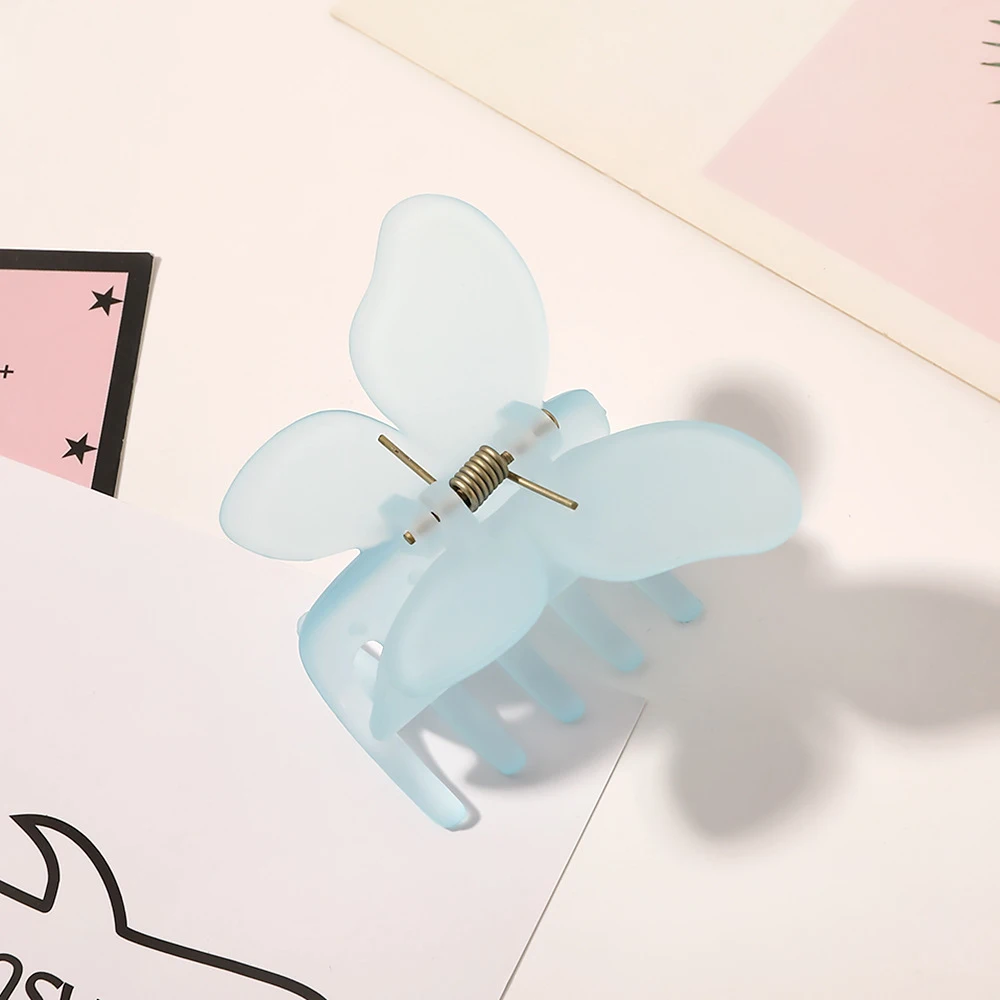 Frauen Kleine Schmetterling Haar Klaue Acryl Klaue Clip Mädchen Süße Haarnadel Krabben Haar Clips Chic Haar Clip Mode Haar Zubehör – Detail 34