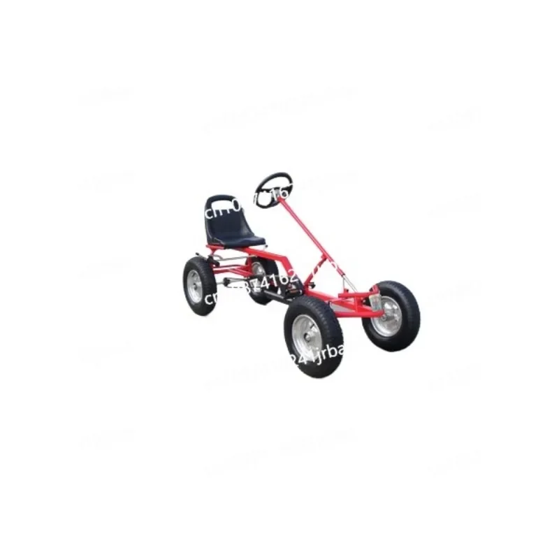 16 Inch Wheel Adult Go-Karts, With Hand Brake Teens Pedal Go Kart, Can Load 100KG