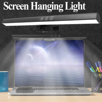 PC Screen Clip Light Desktop Eye Protection Computer Laptop Monitor LED Screen Hanging Lights Dimmable Office Reading Lamp