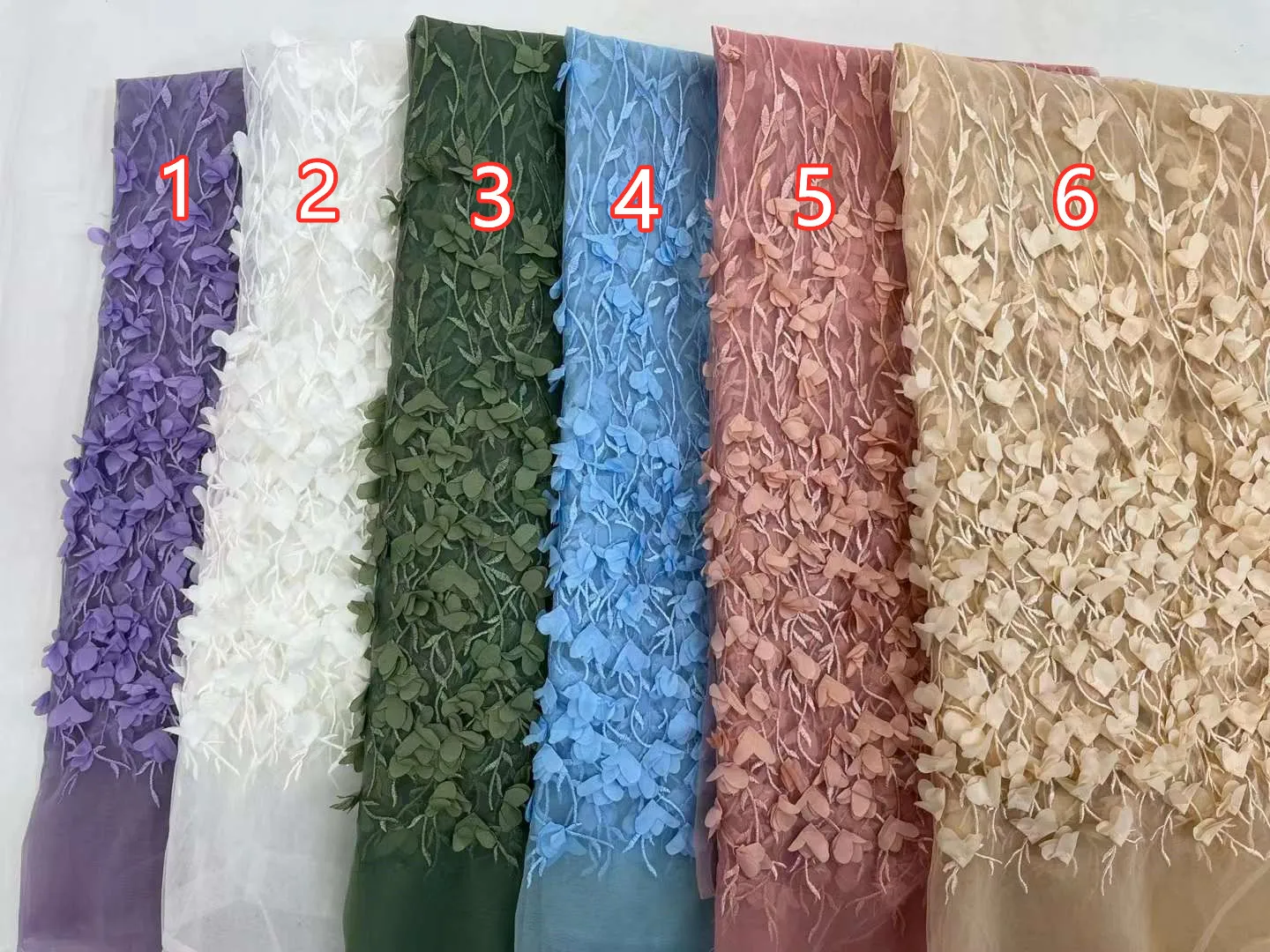 Beautiful,3D Lace Flowers ,Embroidery French Mesh Yarn ,High quality African Nigeria Fabric Lace Evenign Dress Weddings