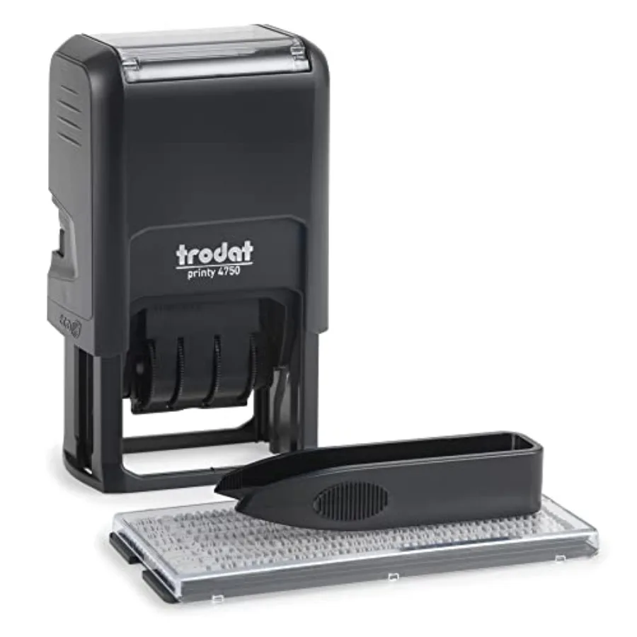 

Многоразовый датер для сообщений Printy Do It Yourself, 1.63 x 1 дюйм, синий/красный