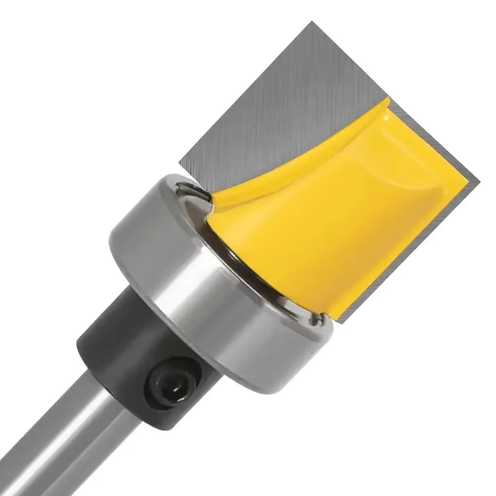 3PC/Set 1/4" 6.35MM 6MM Shank Milling Cutter Wood Carving 5 Bit Pattern/Template Woodworking cutter Tenon Cutter for Woodworking