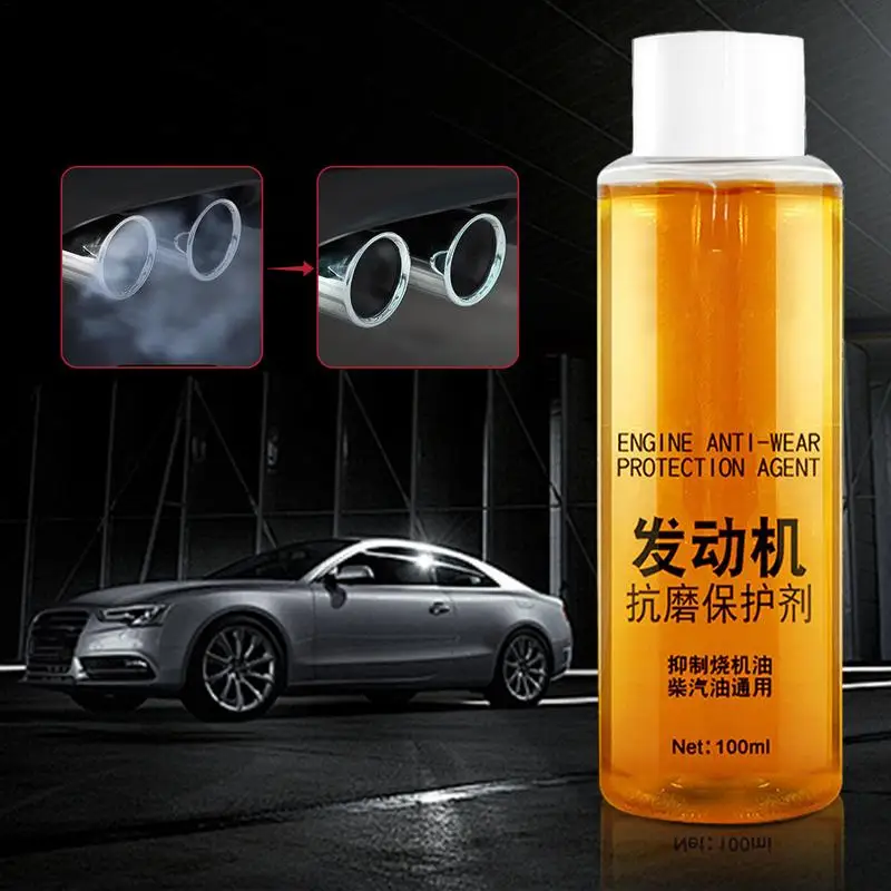 Engine Anti-Wear Protector 100ml Anti-Friction Agent Highly Effective Noise Reduction Suppressor Oil Burning Additive For Wear