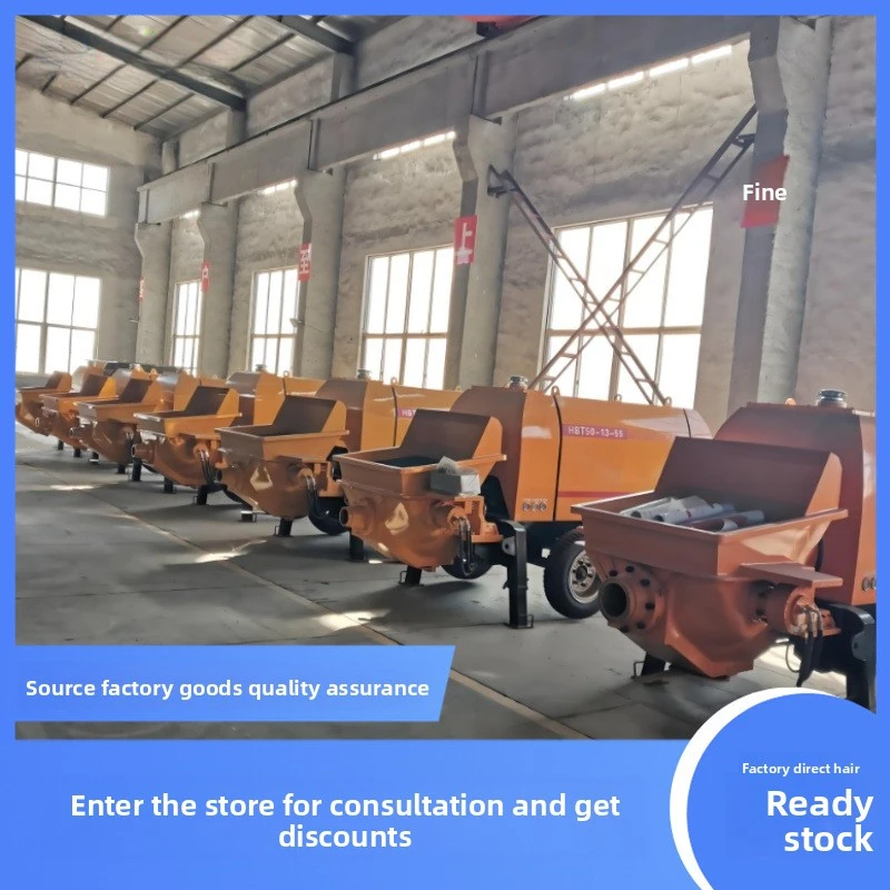 خاص لمضخة الخرسانة من نوع HZ-5 لمناجم الفحم في موقع البناء #2