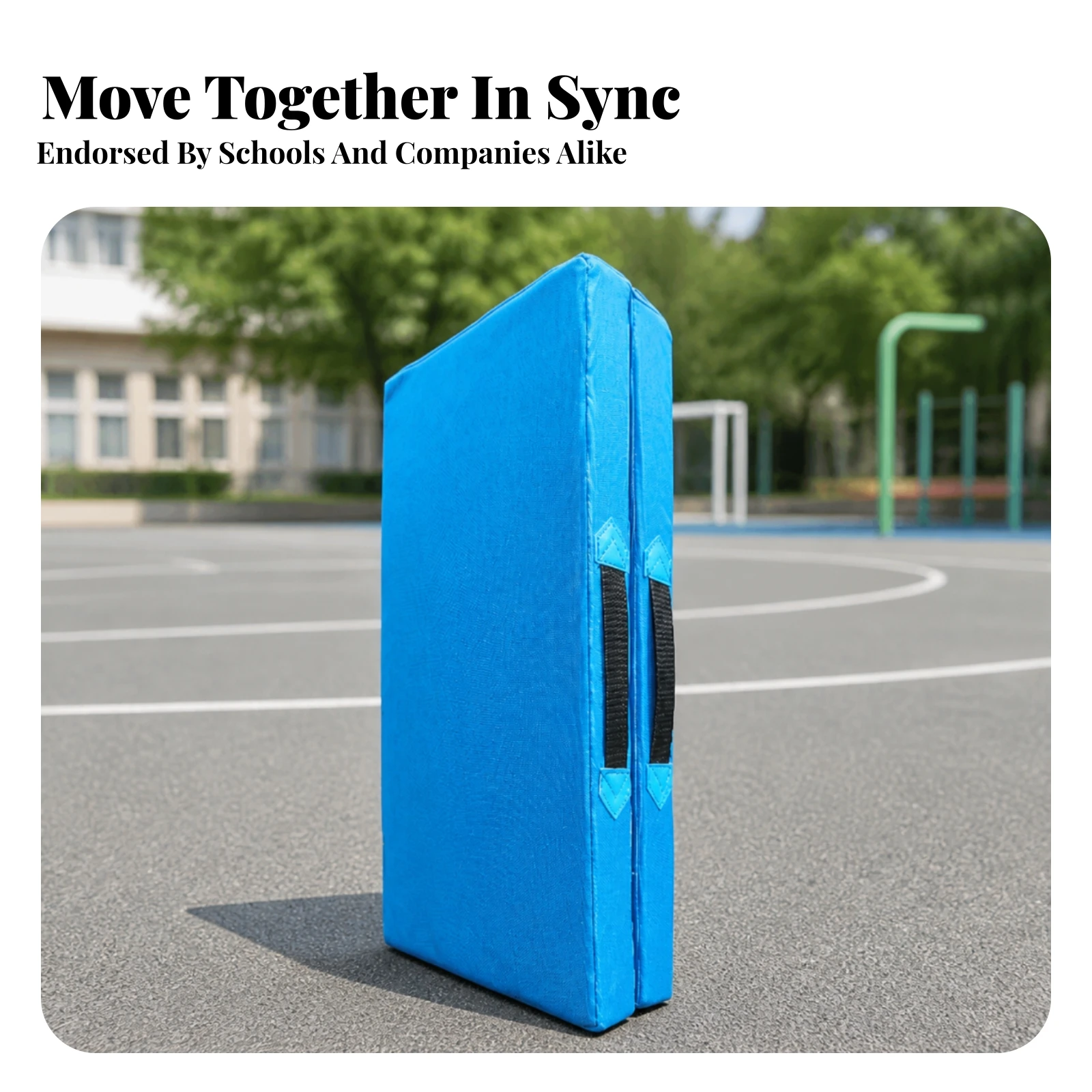 Teamwork Stepping Mat Padded Cooperative Play Mat Portable for Students, Team-Building Games, Sports Days