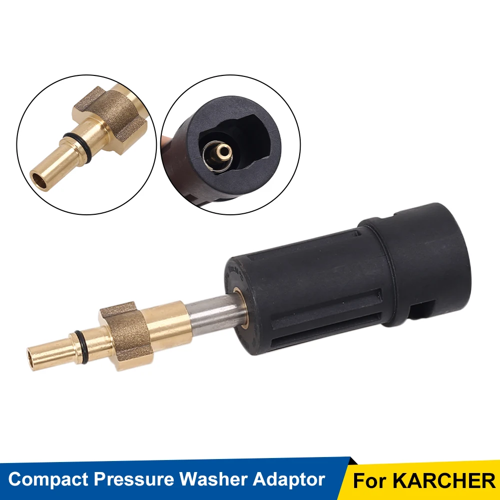 

High Pressure Washer Connector Adapter for connecting AR/Interskol/Lavor/Bosche/Huter/M22 Lance to Karcher Gun Female Bayonet