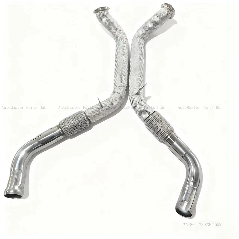 

Exhaust Pipe High Performance Downpipe Exhaust for 971 2.9T 4.0T 2019-2023 Front Tuning Exhaust System