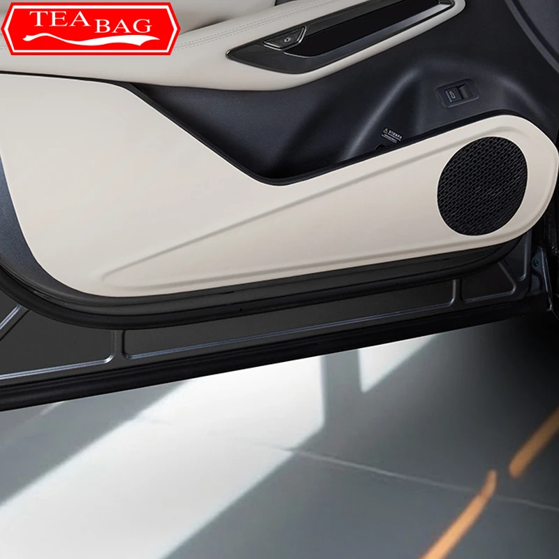 For BYD Song L 2023 2024 Car Styling Door Anti-kick Mat Original Color Protection Mat Seat Anti-kick Stickers Auto Accessories