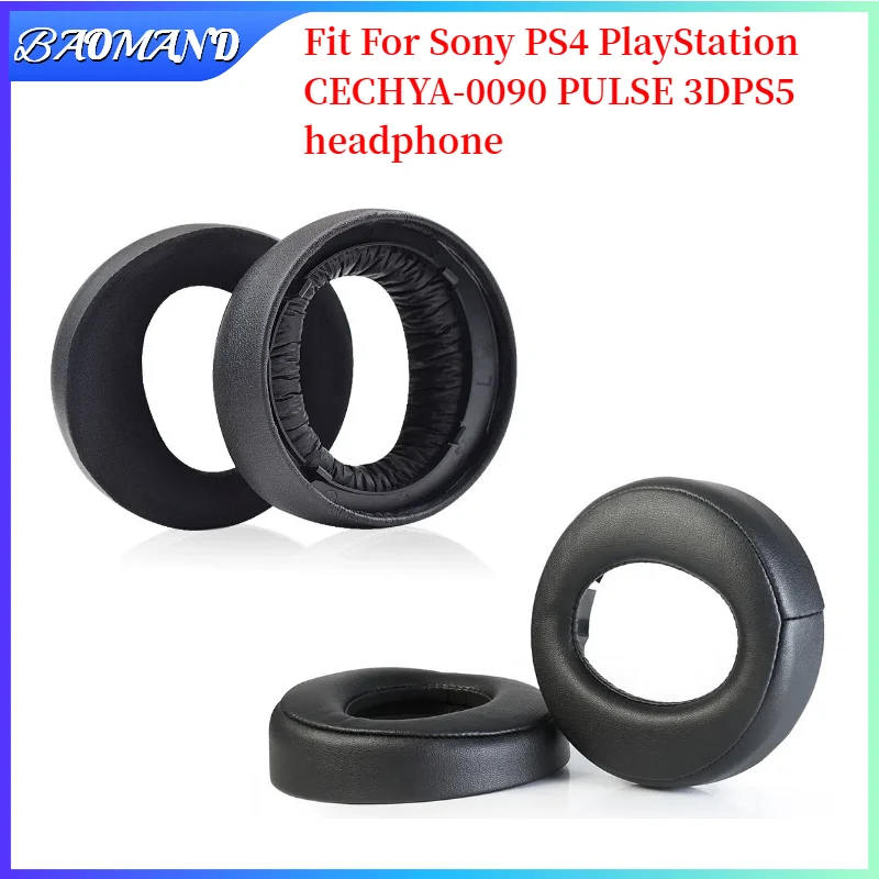 

Ear Pads for Sony PS4 PlayStation CECHYA-0090 PULSE 3DPS5 Headphones replacement headband cushion headset Gamer Leather case
