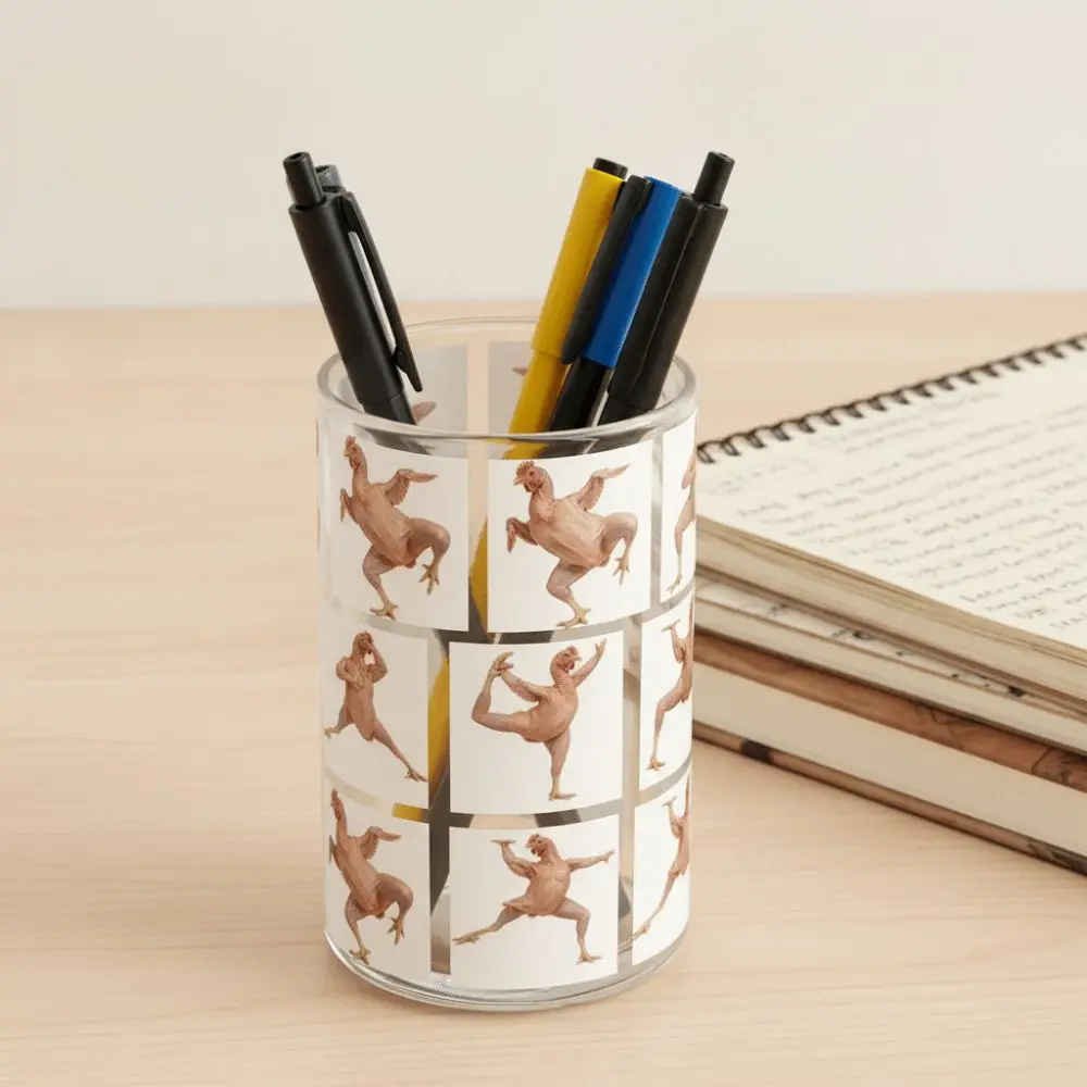 2000pcs/set Abstract Design Roll Stickers Hen Pattern Curious Style Graffiti Stickers Decorative Pattern Sealing Stickers