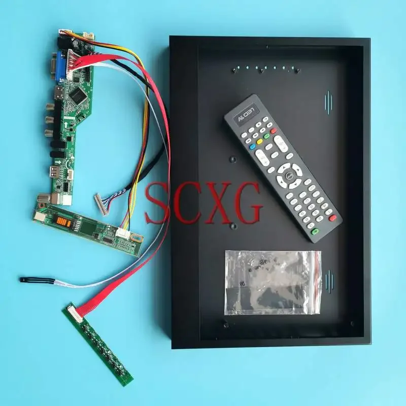 

Analog TV Driver Board+Metal Case Fit N121I1 N121I3 N121I9 N121IA 12.1" 1CCFL Kit 1280*800 LVDS 20 Pin VGA HDMI-Compatible AV RF