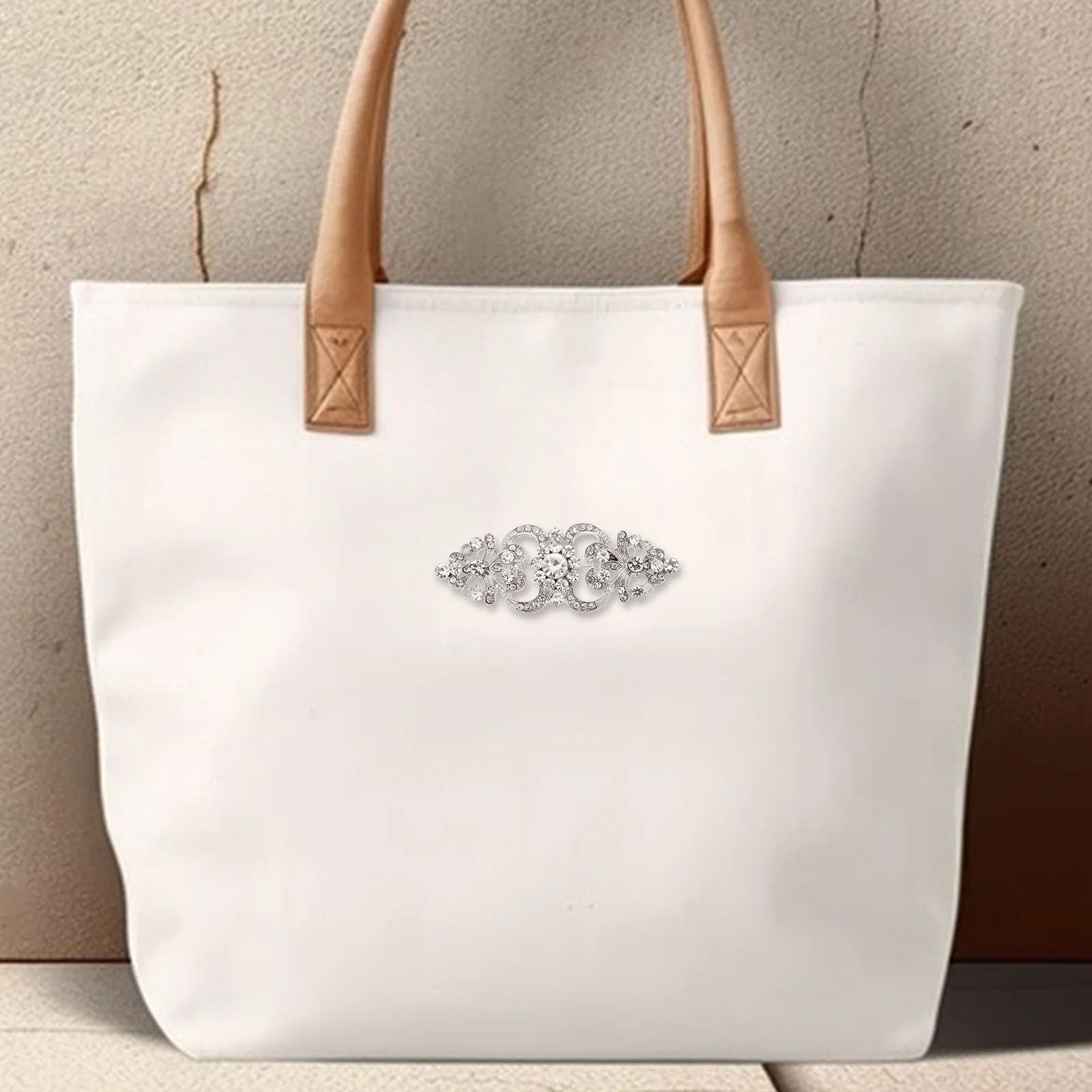 

Pearl Rhinestone Brooch Alloy Vintage Pin For Women Dress Scarf Shawl Clip Bridal Jewelry Gift Clothing Accessory