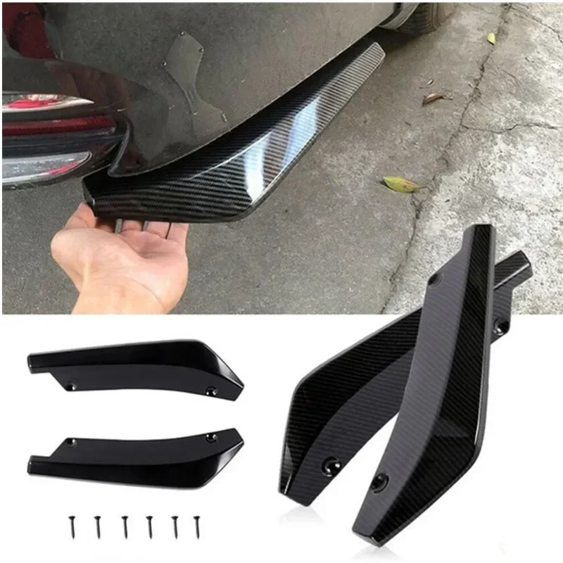 

Car Modification Carbon Fiber Rear Corner Universal Rear Corner Decoration Rear Lip Rear Spoiler Modification Part Accessories