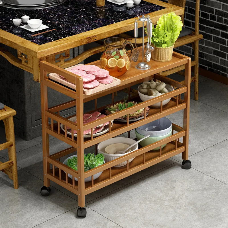 نقل عرض خزانة تخزين رفوف المطبخ الحديثة غرفة المعيشة تخزين خزانة الرجعية الخيزران خزائن الأثاث ل Opslg MHSNJ #1