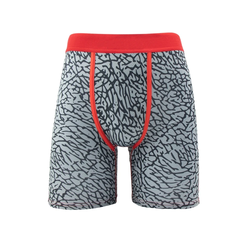 Sexy Men Underwear Boxers Cueca Male Panties Lingerie Men Underpants Boxershorts Plus Size Breathable Printed Man Boxer Briefs