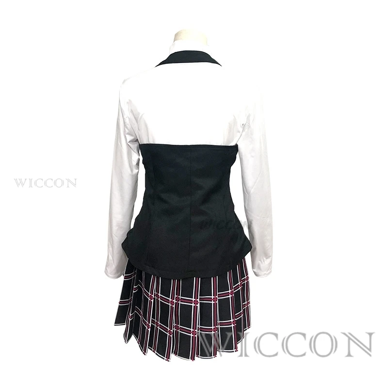 Disfraz de Anime P5/persona 5, conjunto de Reina Makoto niikima, Top, chaleco, falda, ropa Harujuku para Halloween