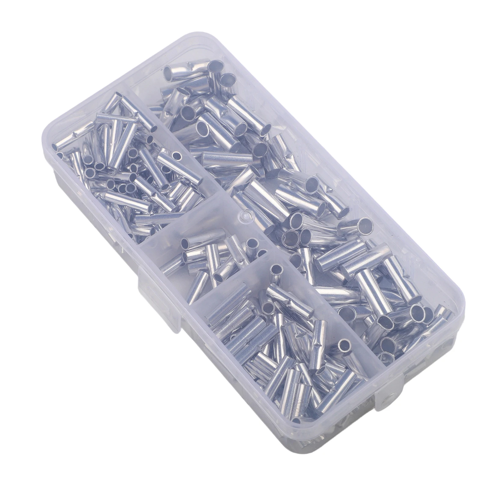 200PCS Non Insulated Butt Connectors for Electrical Wire Splicing and Repairs Suitable for Home and Industrial Use AWG 22 10