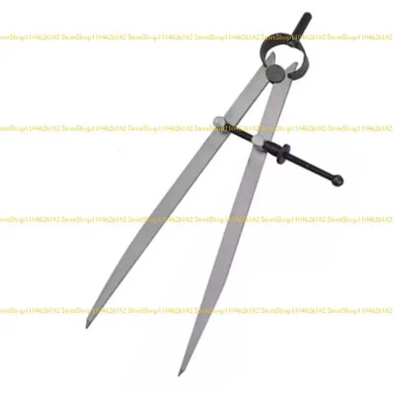 Q2Q4 PALIPER DO LONGO Spring 8 polegadas 3 peças/conjunto Pinça aço e divisor aço para jóias Medição do ângulo precisão