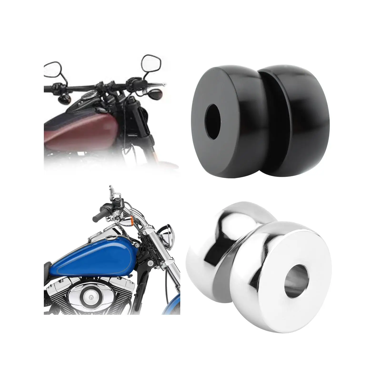2Pcs Motorcycle Han…