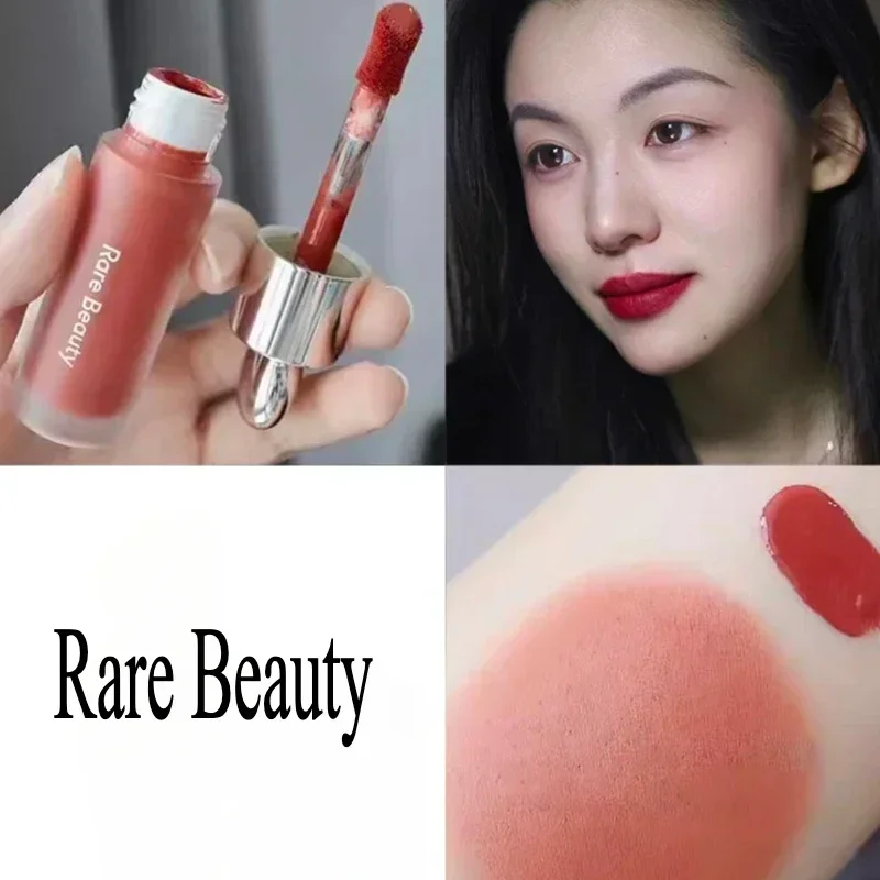 Rares Beauty-Rouge à lèvres crème 3 en 1, lisse, légère, longue tenue, multi-usage, cosmétique