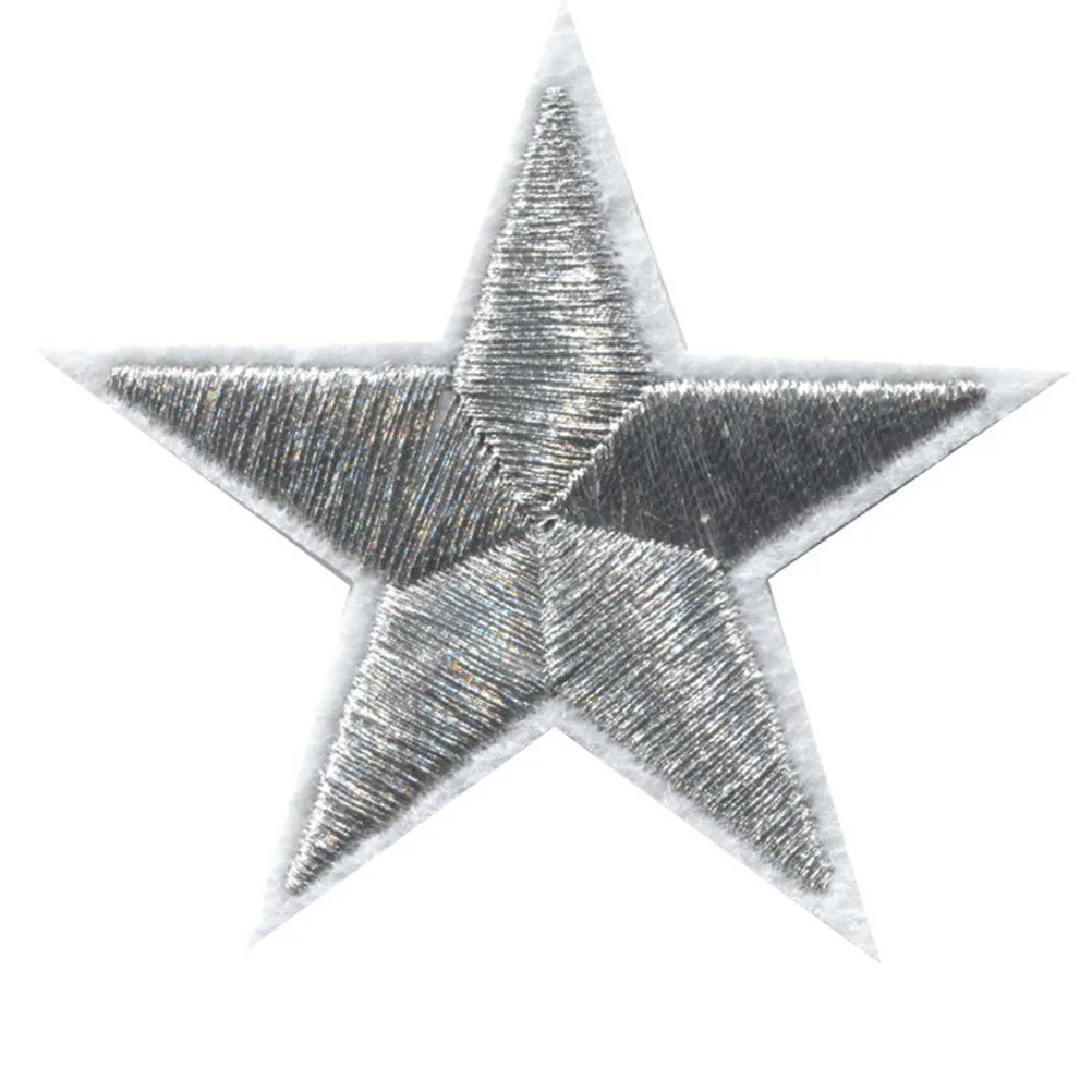 

38Pcs Star Pattern Embroidered Cloth Patch Polyester Durable DIY for Jackets Backpack Shoes Clothing Costume Arts Crafts