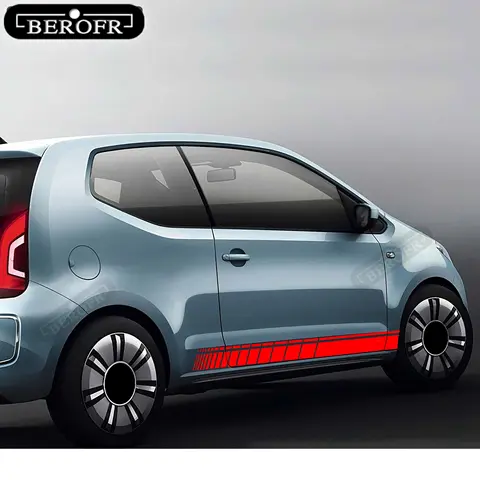कार स्टाइलिंग डोर साइड स्कर्ट स्ट्राइप्स डीकल स्टिकर vw वोक्सवैगन गोल्फ 4 5 6 7 पोलो पासाट b5 b6 b7 टिगुआन टूरन एक्सेसरीज़ के लिए 8 best sales वीडब्ल्यू टूरन सहायक उपकरण - №7