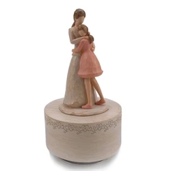 Music Box Gifts  For Mother  Funny Sculpted Musical Figurine Gifts Mother's Day Thanksgiving,Birthday Gifts for Mom and Son