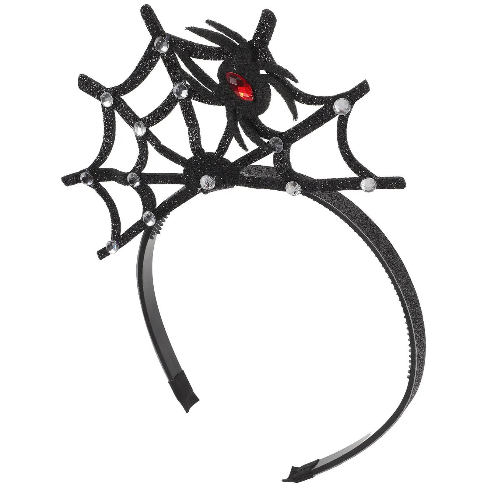 

Headband Halloween Hair Decorations Spiderweb for Women Accessories Cloth Man