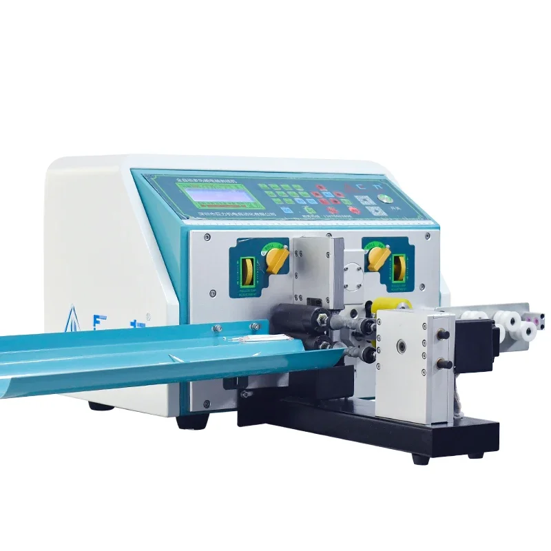 Automatic Electric Wire Cutting and Stripping Machine Computer Cable Manufacturing Equipment