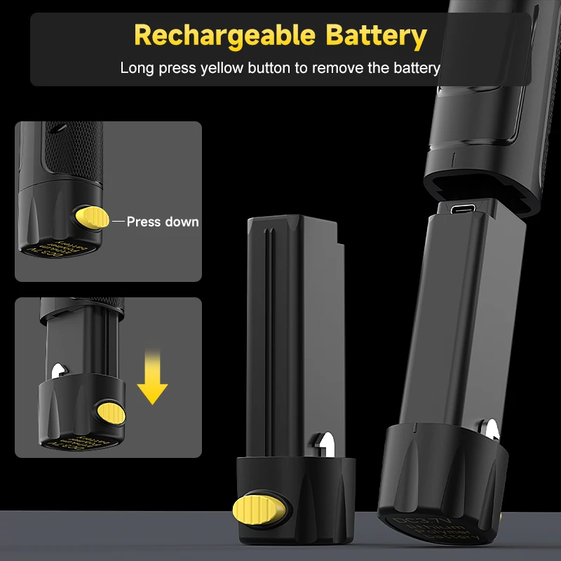 4-Way Articulating Endoscope Joystick 360° Rotation Camera 5Inch Screen 6.2MM Car Inspection Borescope TF Card Removable Battery