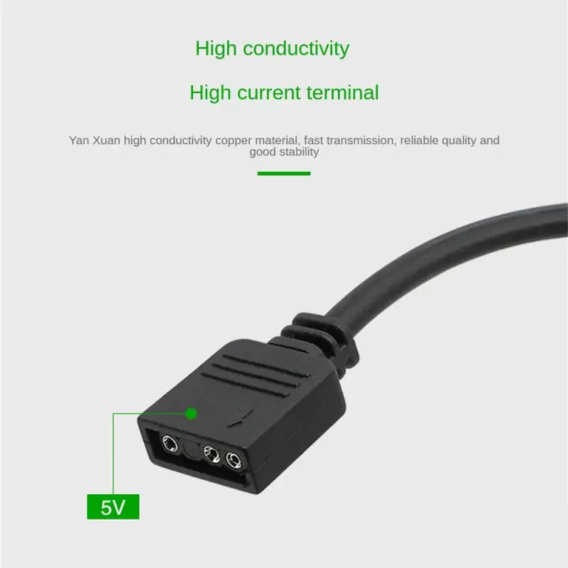 اللوحة الأم للكمبيوتر الشخصي مع مروحة AURA RGB ، مقبس SM3P ، كابل موصلات متعددة ، ASUS ، 3Pin ، 12V ، 4Pin