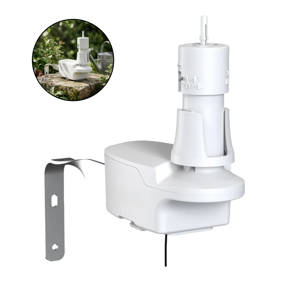 Wired For Smart Rainfall Sensor Irrigation Timer For Home Garden Networked Device For Lawn Garden And Farm Water Conservation