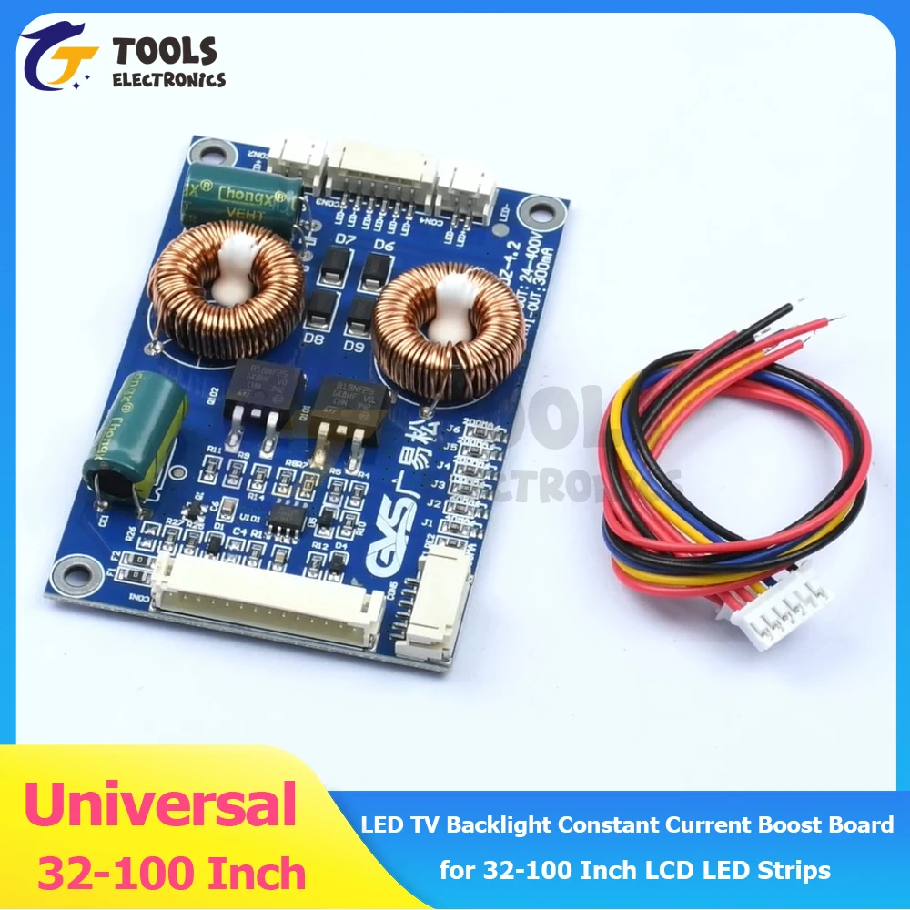 Universal LED TV Backlight Constant Current Boost Board for 32-100 Inch LCD LED Strips, High Voltage Driver Board