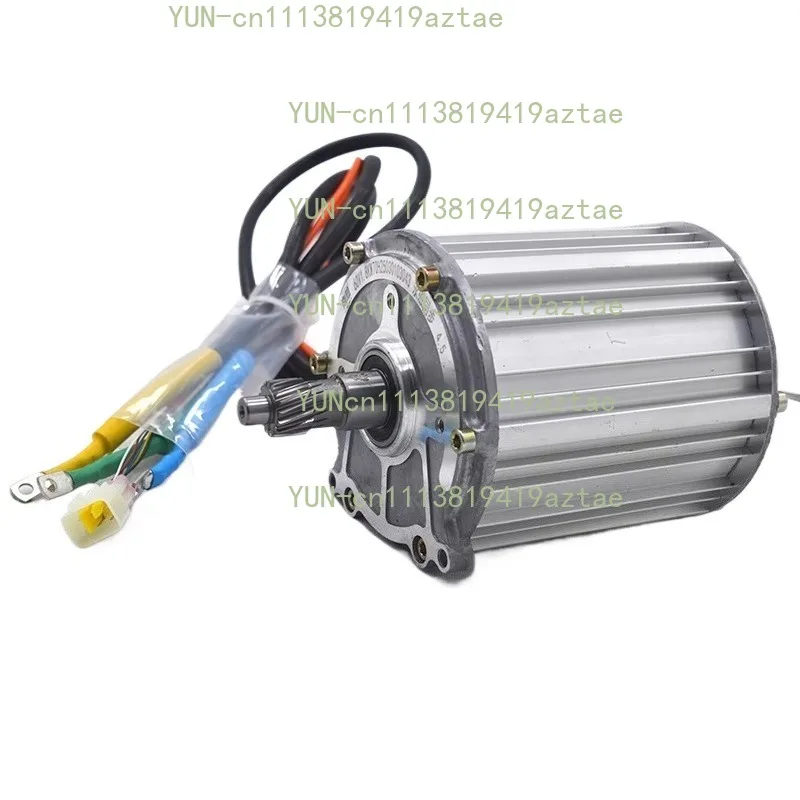 60V 72V 2000W 2500W Electric Motors Permanent Magnet Synchronous High-speed Power Brushless DC Differential Pure Copper Motor