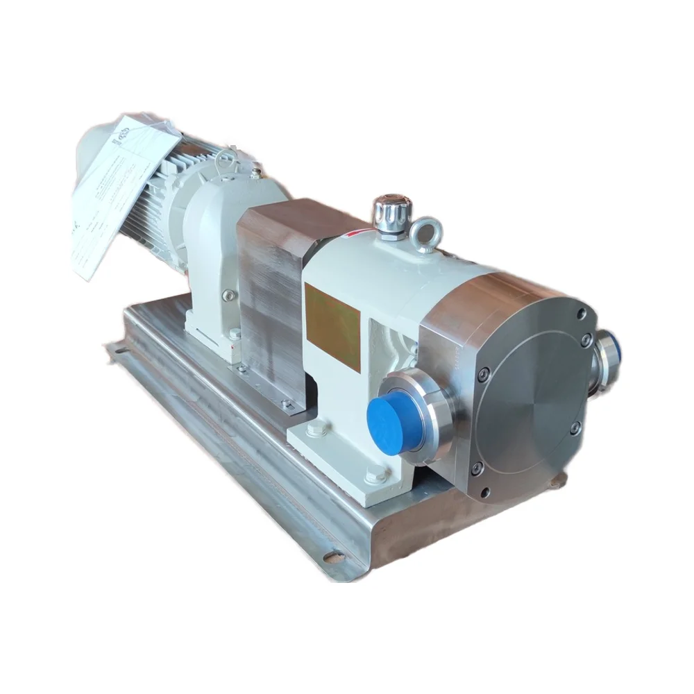 

Chemical Grade Stainless Steel 304 Rotary Lobe Pump Heavy Fuel Oil Transfer Pump