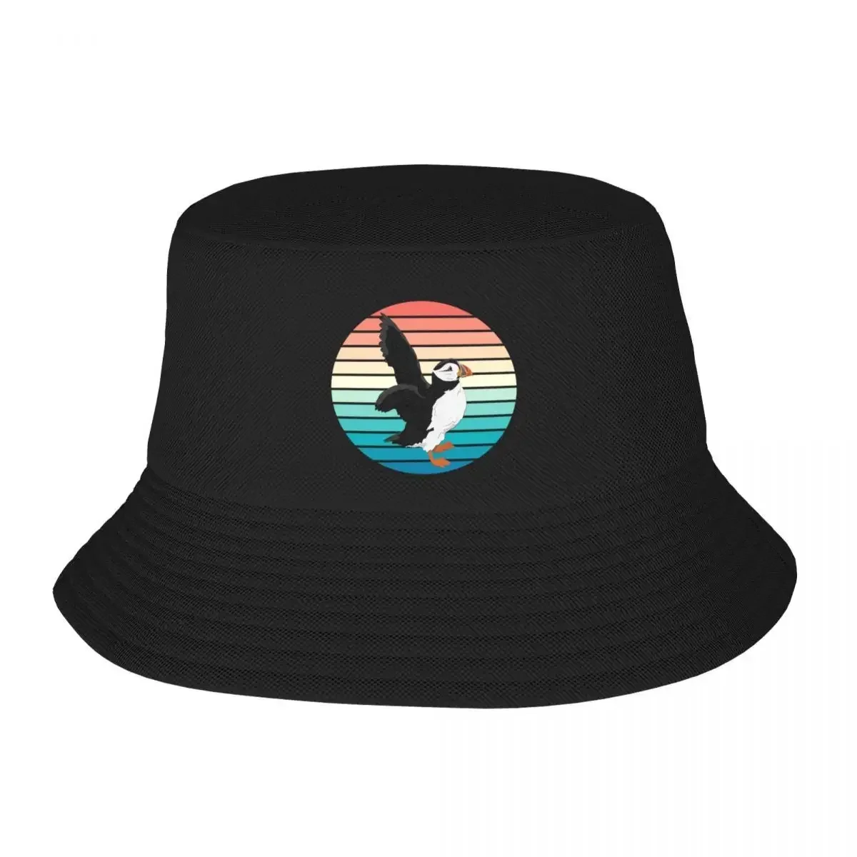 Bucket Hats Fisherman Caps New Puffin Bird