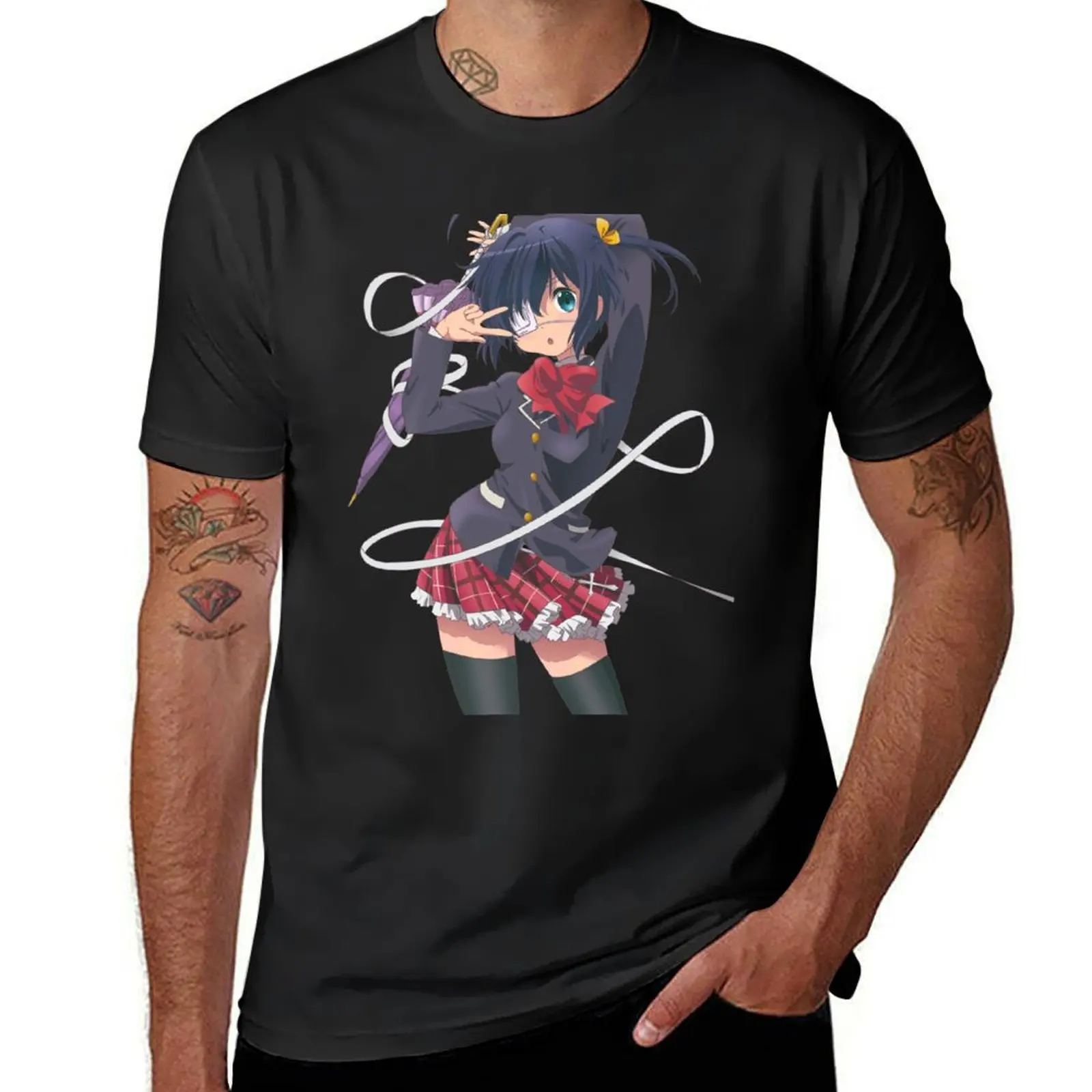 

Rikka Takanashi T-Shirt boys whites oversizeds plain cute clothes mens plain t shirts