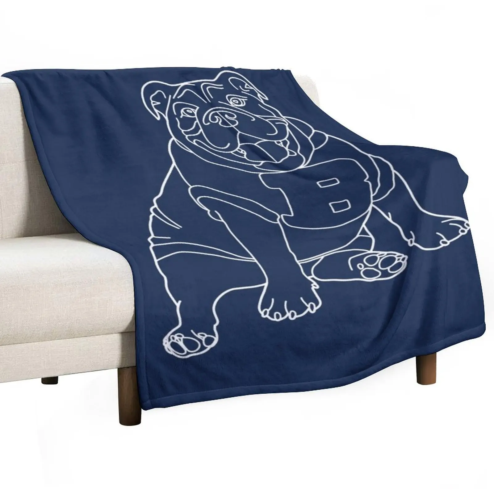 

Trip - Butler Blue III Throw Blanket Bed covers Personalized Gift Comforter Sofas Blankets