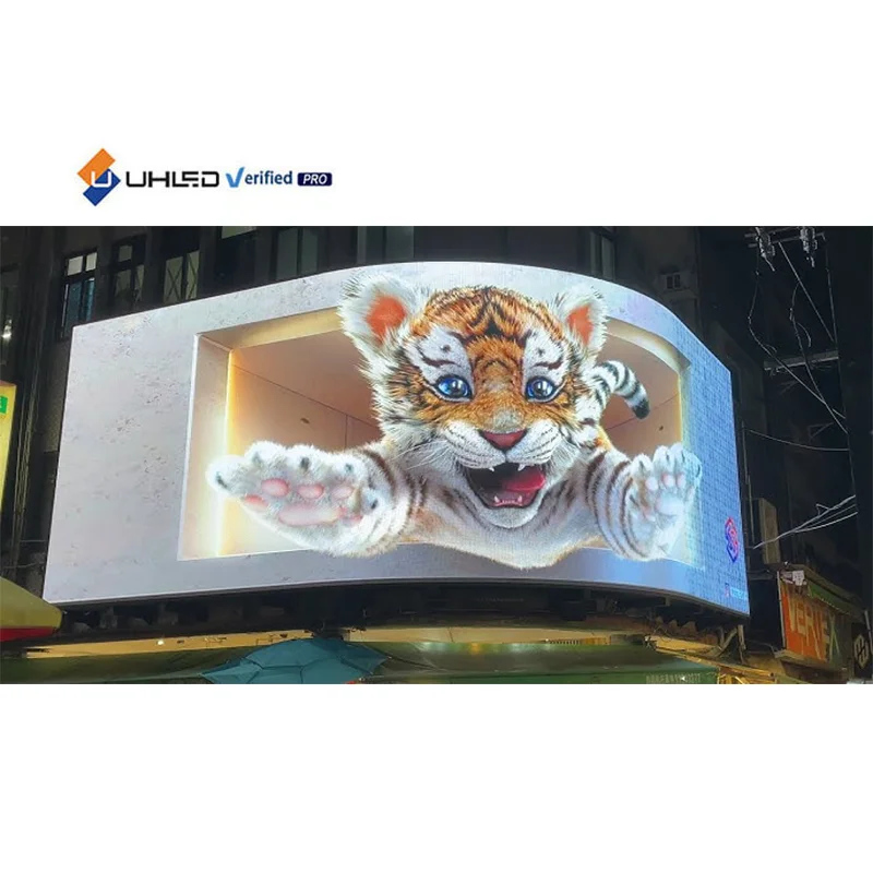 Segnaletica digitale impermeabile con display a LED per esterni di dimensioni personalizzate P10mm per la pubblicità stradale Schermo LED per esterni classificato IP66