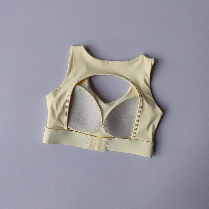 Women's Sexy Push-Up Sport Bra Top Breathable Fitness Hollow out Back Vest Beautiful Back Design Slim Elastic Fitness Underwear - Image 2