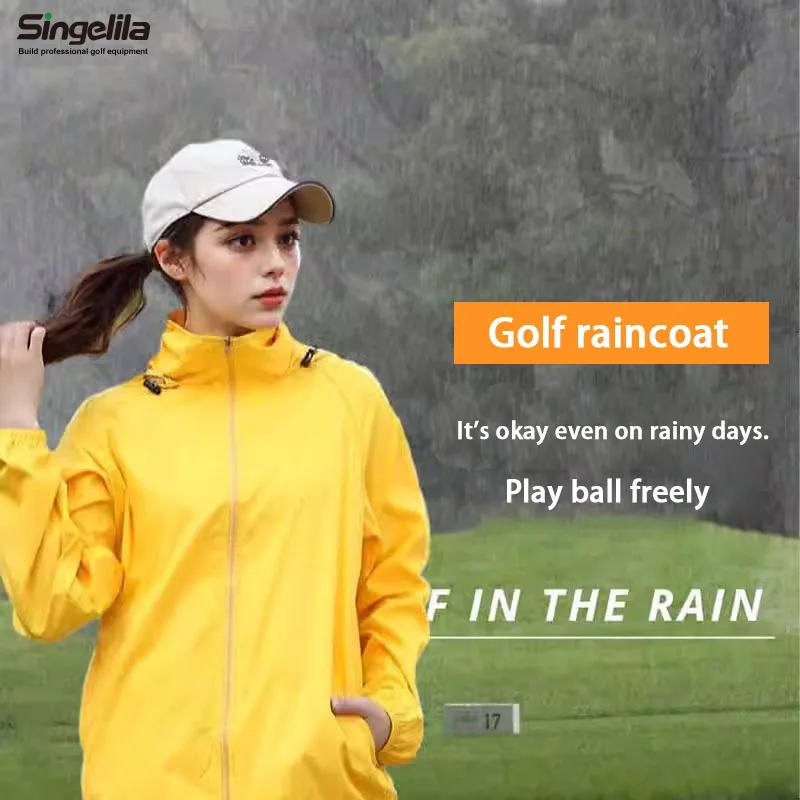 

2025 New Sun Protection Skin Jacket Ultralight Portable Foldable Golf Jacket Unisex Anti-Ultraviolet Waterproof Camping Raincoat
