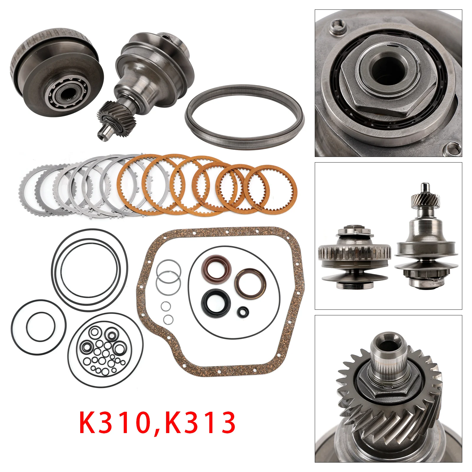 Artudatech K310 K313 CVT Transmission Pulley Set With Belt Chain For Toyota Carola