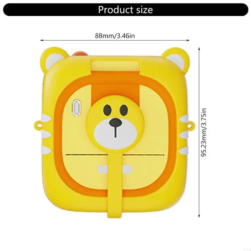 2025 nueva cámara amigable para los niños 180 lentes giratorios 180 grados