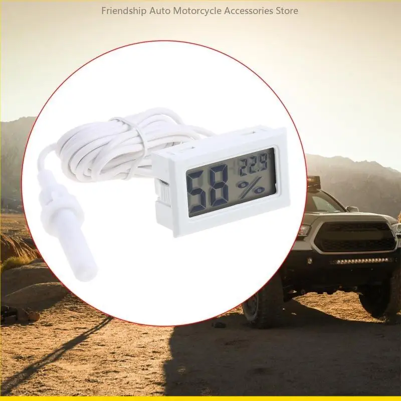 SZCH Termómetro digital temperatura Celsius LCD Muestra precisión