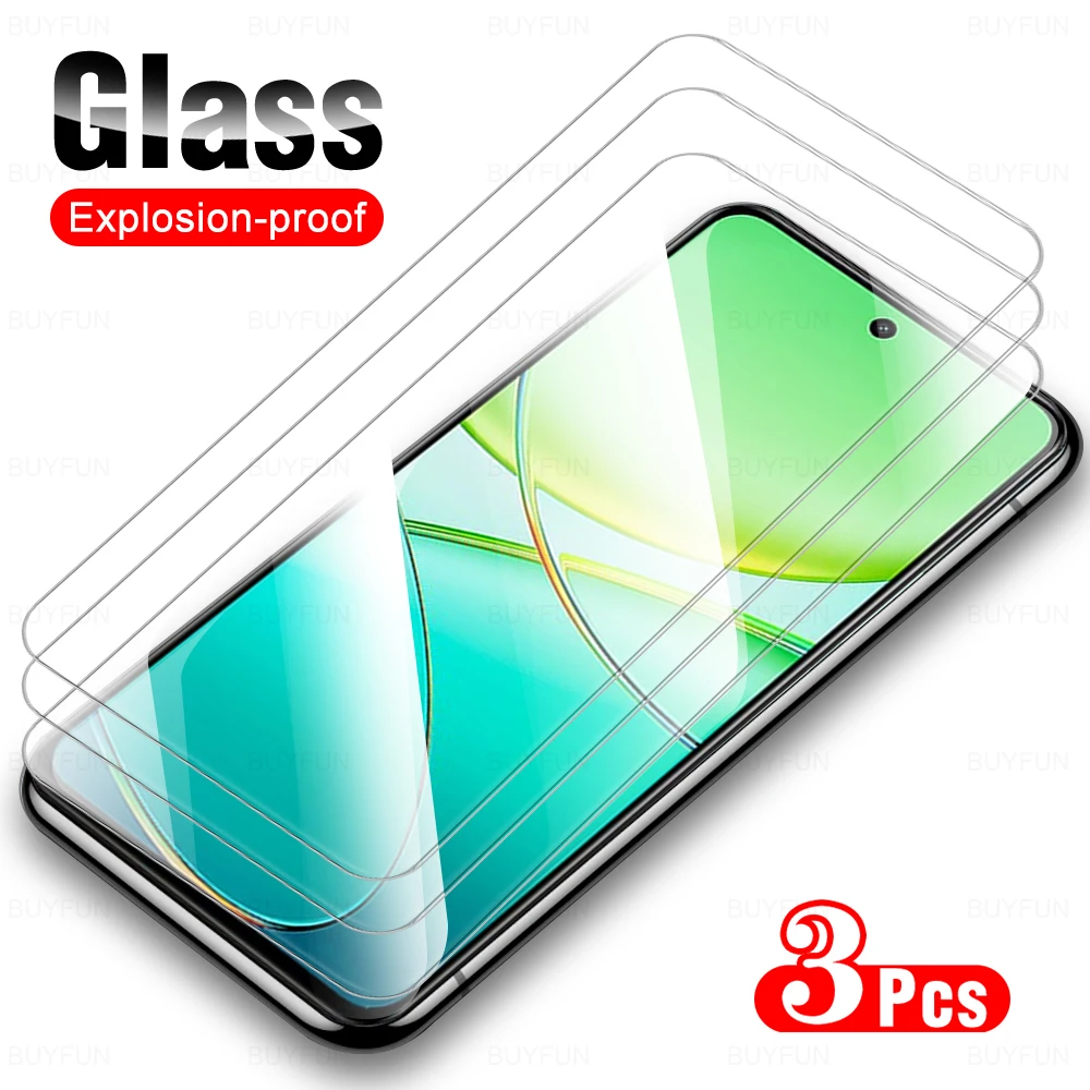 2pcs High definition tempered glass For vivo Y38 Y 38 38Y 6.68inch 2024 Full Cover Screen Protector protective glass vivoy38 5G