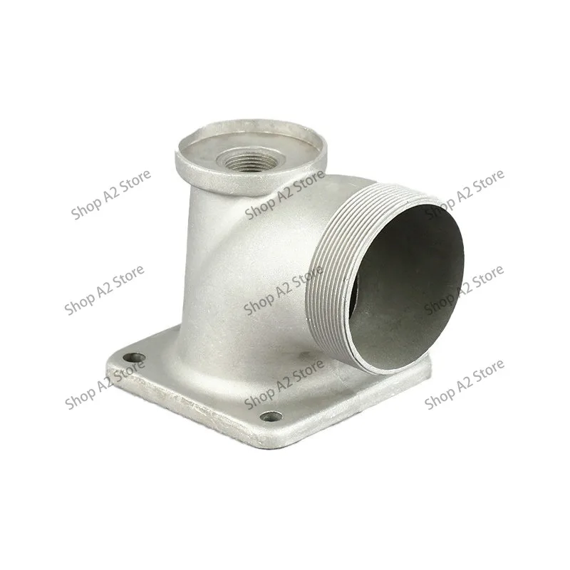 Pumping machine accessories, water outlet seat, self-priming pump 3-inch water outlet elbow pump head