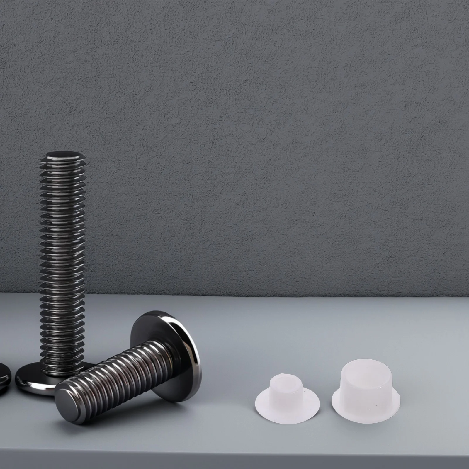 150 Uds. Tapones para orificios de tornillo, tapas redondas de plástico, cubiertas de bisagras para puertas de armarios y muebles, diseño versátil, estético y práctico